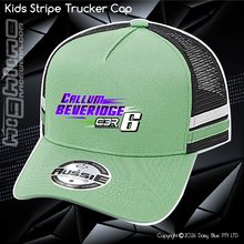 Load image into Gallery viewer, KIDS Stripe Trucker - Callum Beveridge