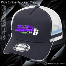 Load image into Gallery viewer, KIDS Stripe Trucker - Callum Beveridge