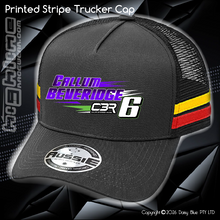 Load image into Gallery viewer, STRIPE Trucker Cap - Callum Beveridge