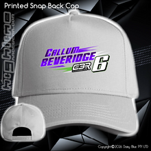 Load image into Gallery viewer, Printed Snap Back CAP - Callum Beveridge