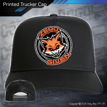 Load image into Gallery viewer, Printed Trucker Cap - Zero Fox Given