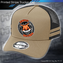 Load image into Gallery viewer, STRIPE Trucker Cap - Zero Fox Given