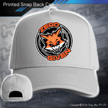 Load image into Gallery viewer, Printed Snap Back CAP - Zero Fox Given