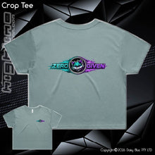 Load image into Gallery viewer, Ladies Crop Tee - Zero Fox 3