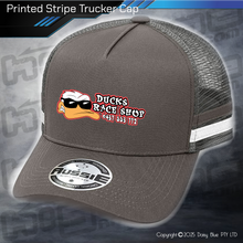 Load image into Gallery viewer, STRIPE Trucker Cap - Ducks Race Shop