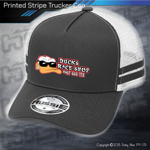 Load image into Gallery viewer, STRIPE Trucker Cap - Ducks Race Shop