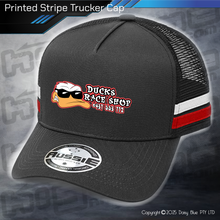 Load image into Gallery viewer, STRIPE Trucker Cap - Ducks Race Shop