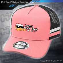 Load image into Gallery viewer, STRIPE Trucker Cap - Ducks Race Shop