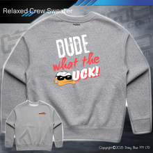 Load image into Gallery viewer, Relaxed Crew Sweater - Ducks Race Shop