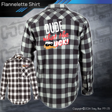 Load image into Gallery viewer, Flannelette Shirt - Ducks Race Shop