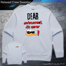 Load image into Gallery viewer, Relaxed Crew Sweater - Ducks Dear Autocorrect...