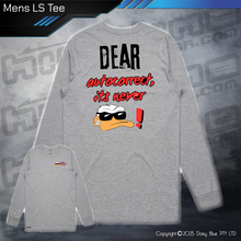 Load image into Gallery viewer, Long Sleeve Tee - Ducks Dear Autocorrect...