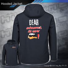 Load image into Gallery viewer, Hooded Jacket - Ducks Dear Autocorrect...