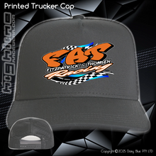 Load image into Gallery viewer, Printed Trucker Cap - FAT Racing