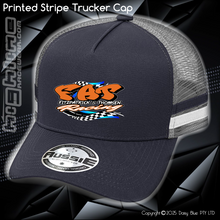 Load image into Gallery viewer, STRIPE Trucker Cap - FAT Racing