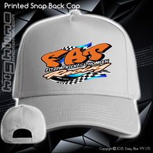Load image into Gallery viewer, Printed Snap Back CAP - FAT Racing