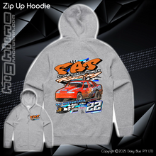 Load image into Gallery viewer, Zip Up Hoodie - FAT Racing
