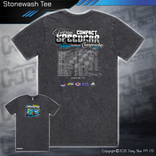 Load image into Gallery viewer, Stonewash Tee - Australian Compact Speedcar Championship 2025