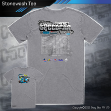 Load image into Gallery viewer, Stonewash Tee - Australian Compact Speedcar Championship 2025