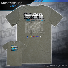 Load image into Gallery viewer, Stonewash Tee - Australian Compact Speedcar Championship 2025