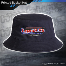 Load image into Gallery viewer, Printed Bucket Hat - Lincoln Motorsport