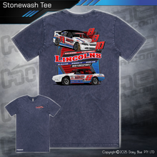 Load image into Gallery viewer, Stonewash Tee - Lincoln Motorsport