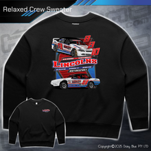 Load image into Gallery viewer, Relaxed Crew Sweater - Lincoln Motorsport