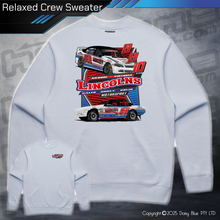Load image into Gallery viewer, Relaxed Crew Sweater - Lincoln Motorsport