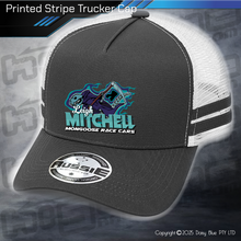 Load image into Gallery viewer, STRIPE Trucker Cap - Leigh Mitchell