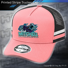 Load image into Gallery viewer, STRIPE Trucker Cap - Leigh Mitchell