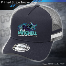 Load image into Gallery viewer, STRIPE Trucker Cap - Leigh Mitchell