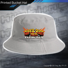 Load image into Gallery viewer, Printed Bucket Hat - Super Rods Easter Trail 2025