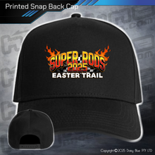 Load image into Gallery viewer, Printed Snap Back CAP - Super Rods Easter Trail 2025