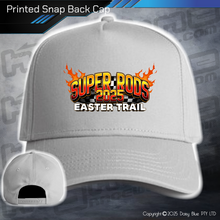 Load image into Gallery viewer, Printed Snap Back CAP - Super Rods Easter Trail 2025