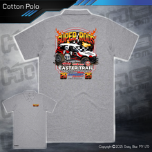 Load image into Gallery viewer, Cotton Polo - Super Rods Easter Trail 2025