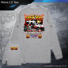 Load image into Gallery viewer, Long Sleeve Tee - Super Rods Easter Trail 2025