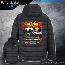 Load image into Gallery viewer, Puffer Jacket - Super Rods Easter Trail 2025