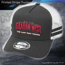 Load image into Gallery viewer, STRIPE Trucker Cap - Graham West