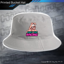 Load image into Gallery viewer, Printed Bucket Hat - Mint Pig 2025