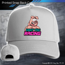 Load image into Gallery viewer, Printed Snap Back CAP - Mint Pig 2025