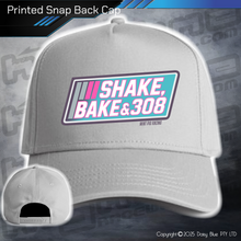 Load image into Gallery viewer, Printed Snap Back CAP - Shake, Bake & 308