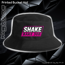 Load image into Gallery viewer, Printed Bucket Hat - Shake Bake 308 Pink