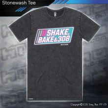 Load image into Gallery viewer, Stonewash Tee - Shake, Bake & 308