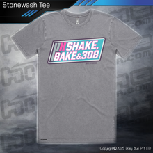 Load image into Gallery viewer, Stonewash Tee - Shake, Bake & 308