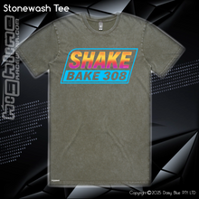 Load image into Gallery viewer, Stonewash Tee - Shake Bake 308 Sunset