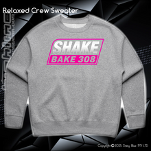 Load image into Gallery viewer, Relaxed Crew Sweater - Shake, Bake & 308 Pink