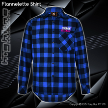 Load image into Gallery viewer, Flannelette Shirt - Shake Bake 308 Pink