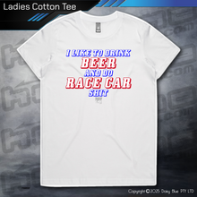 Load image into Gallery viewer, Tee - Infield RACE CAR SH*T