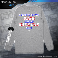 Load image into Gallery viewer, Long Sleeve Tee - Infield RACE CAR SH*T