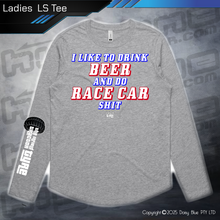 Load image into Gallery viewer, Long Sleeve Tee - Infield RACE CAR SH*T